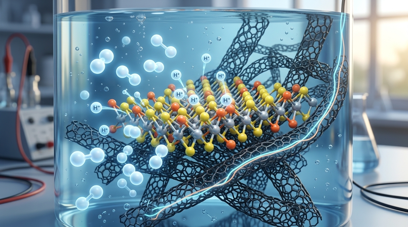 Transition metal dichalcogenides for sustainable hydrogen production